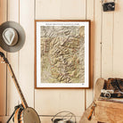 Rocky Mountain Shaded Relief Map - Muir Way - Relief Series