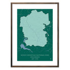 Rocky Mountain National Park Map - Muir Way - National Park