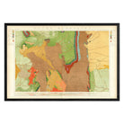 Rocky Mountains 1876 Geological Map - Muir Way - Vintage Map