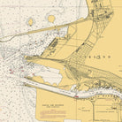 San Francisco Bay Navigational Chart 1941 - Muir Way - Vintage Map