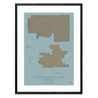 Saguaro National Park Map - Muir Way - National Park
