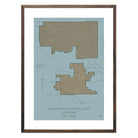 Saguaro National Park Map - Muir Way - National Park