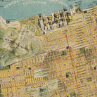 San Francisco Chevalier Map 1915 - Muir Way - Vintage Map