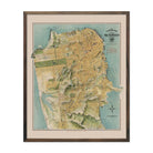 San Francisco Chevalier Map 1915 - Muir Way - Vintage Map