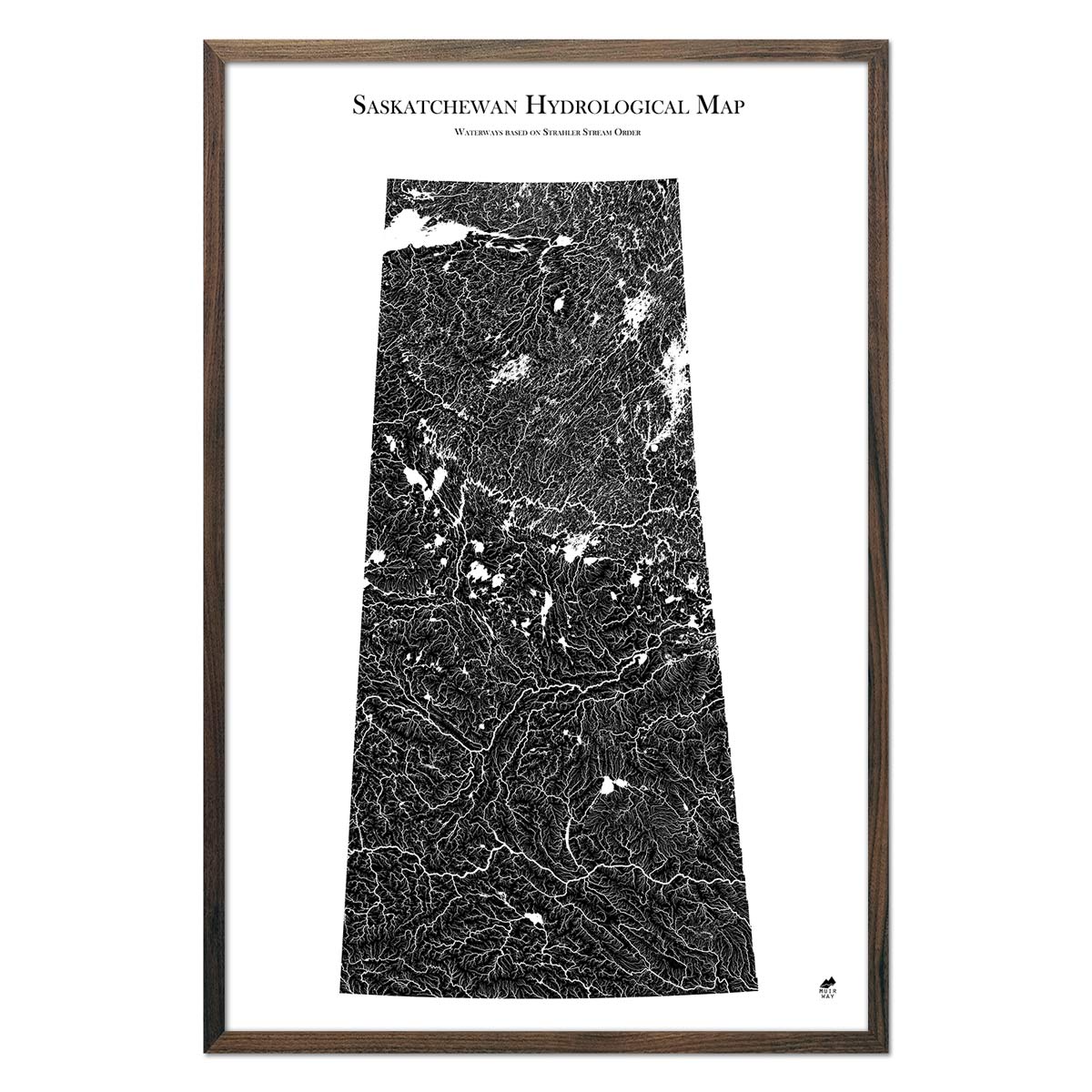 Saskatchewan Hydrological Map - Muir Way - Hydrology