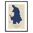Kings Canyon and Sequoia National Parks Map - Muir Way - National Park