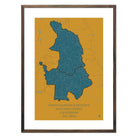 Kings Canyon and Sequoia National Parks Map - Muir Way - National Park