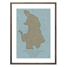 Kings Canyon and Sequoia National Parks Map - Muir Way - National Park