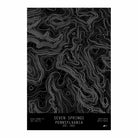 Seven Springs, Pennsylvania - Muir Way - TOPO Series