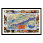 Shenandoah National Park Map 1947 - Muir Way - Vintage Map