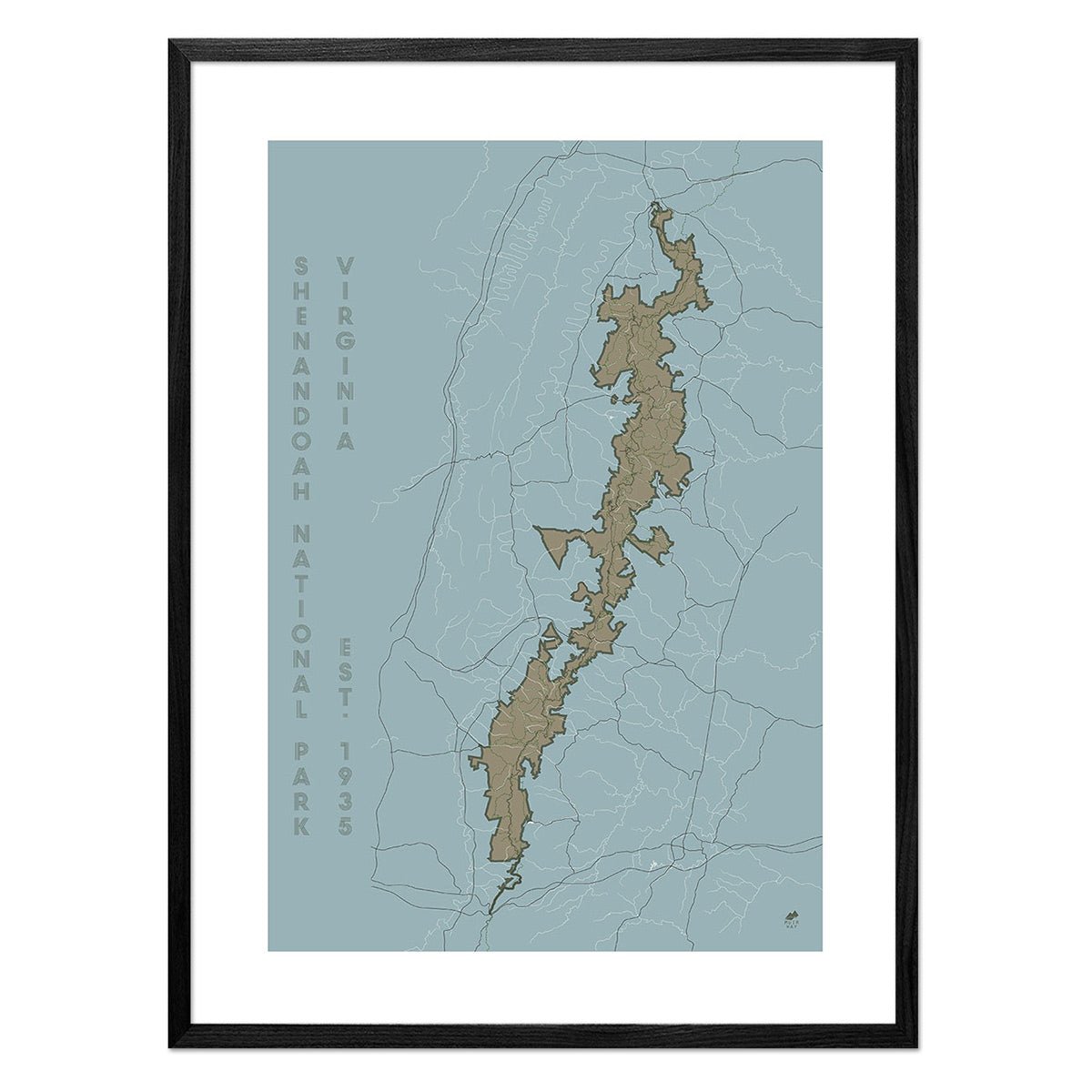 Shenandoah National Park Map - Muir Way - National Park