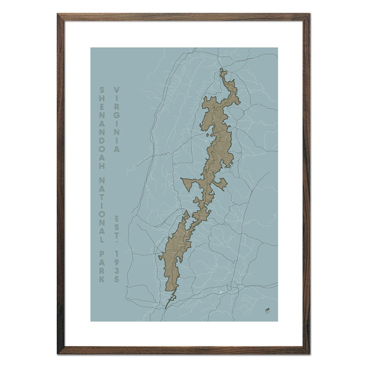 Shenandoah National Park Map - Muir Way - National Park