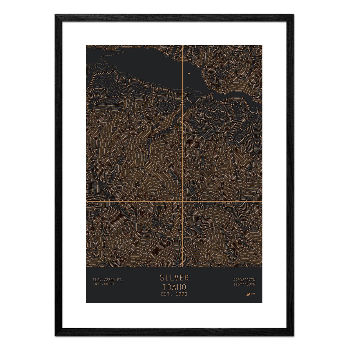 Silver, Idaho - Muir Way - TOPO Series
