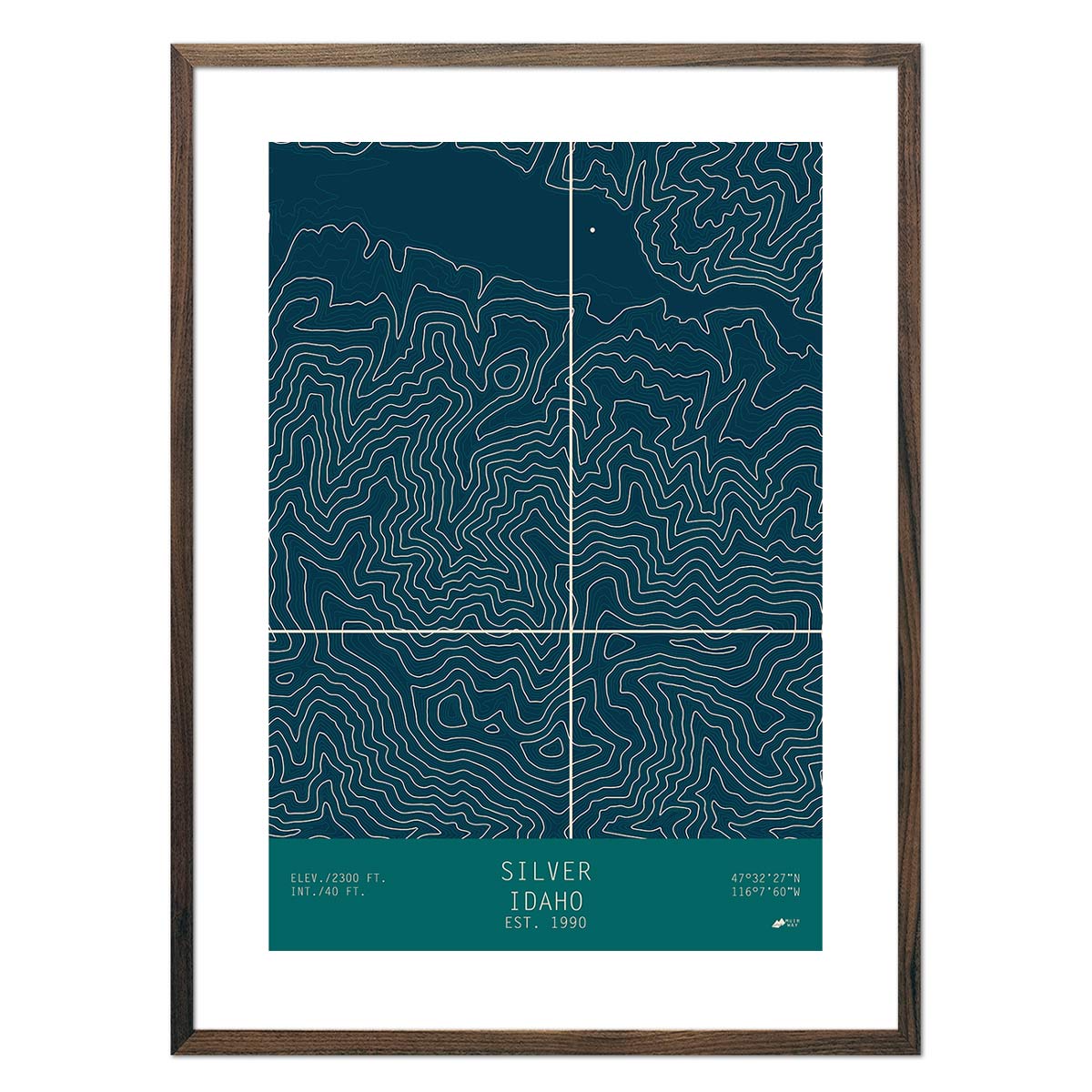Silver, Idaho - Muir Way - TOPO Series