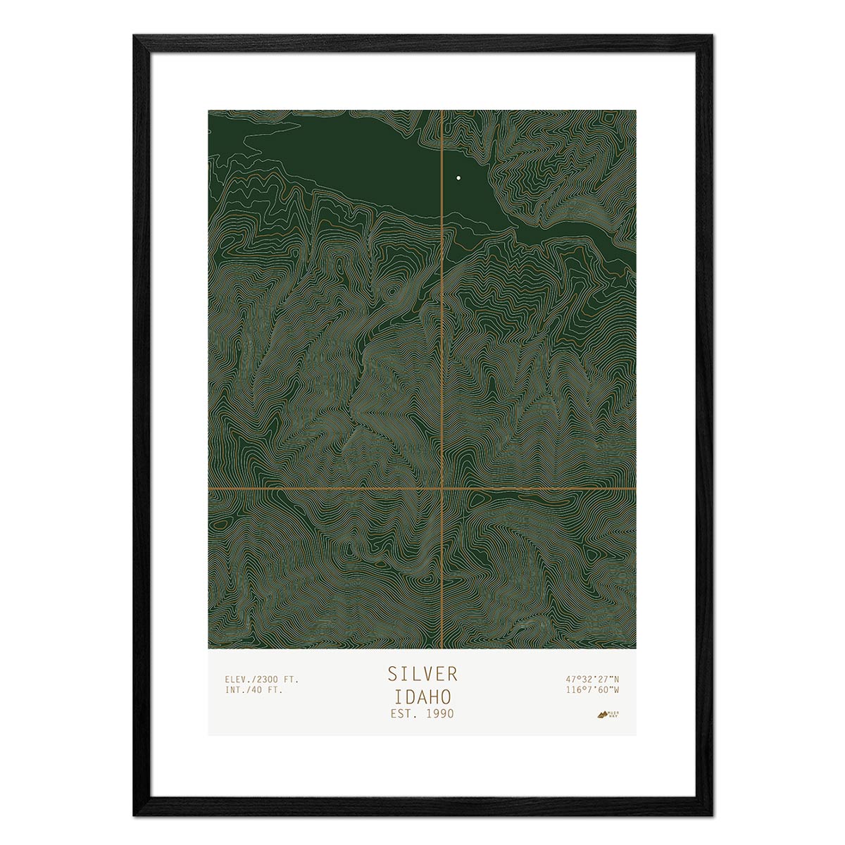 Silver, Idaho - Muir Way - TOPO Series