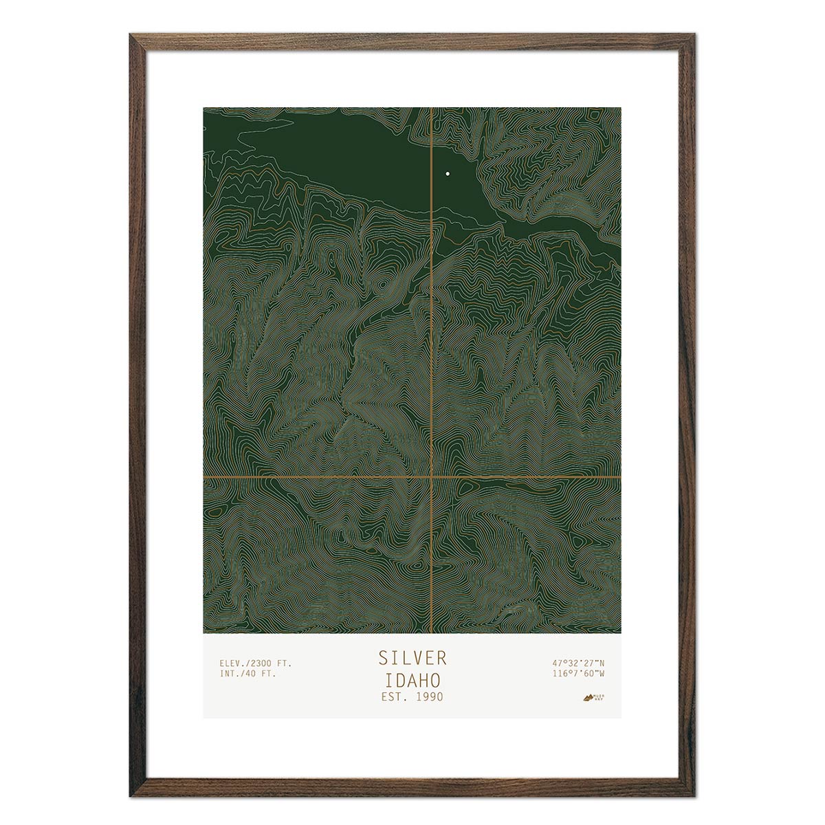 Silver, Idaho - Muir Way - TOPO Series
