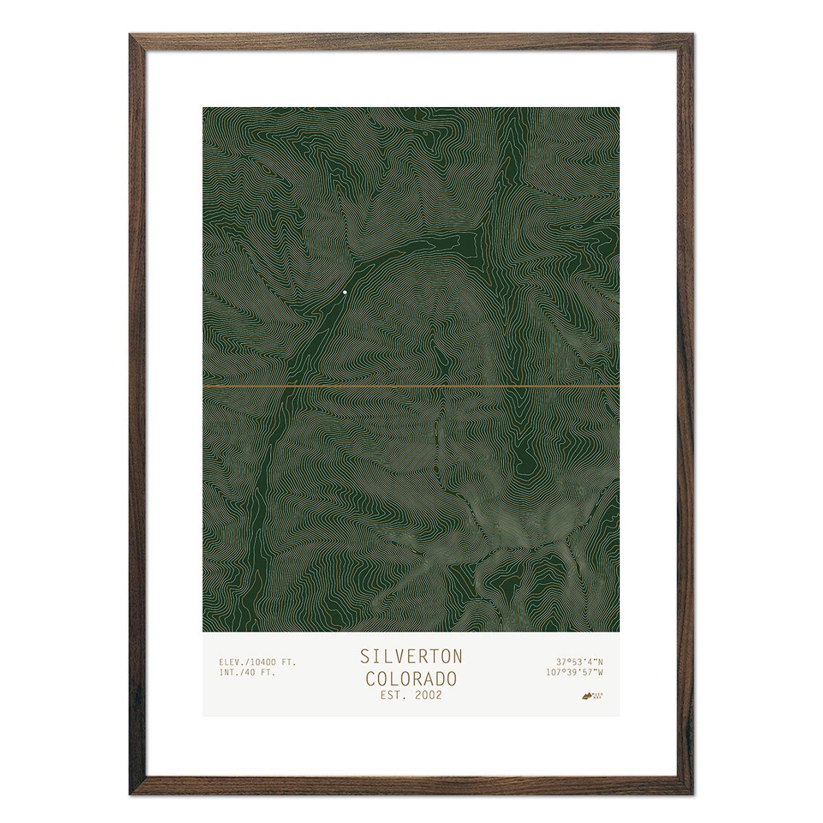 Silverton, Colorado - Muir Way - TOPO Series