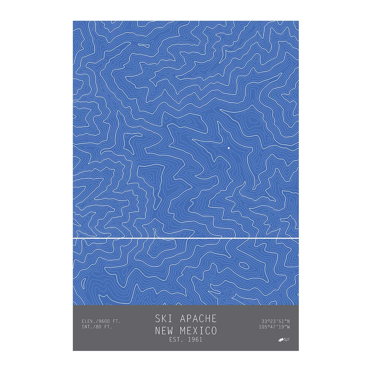 Ski Apache, New Mexico - Muir Way - TOPO Series