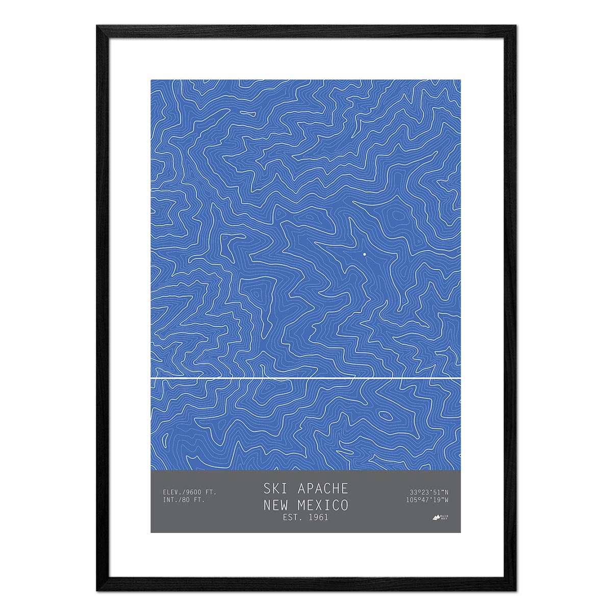 Ski Apache, New Mexico - Muir Way - TOPO Series