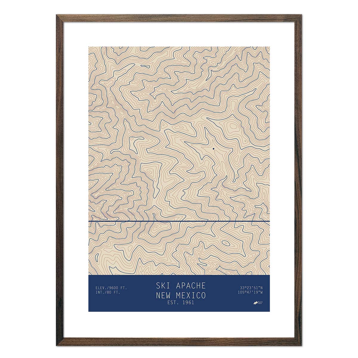Ski Apache, New Mexico - Muir Way - TOPO Series