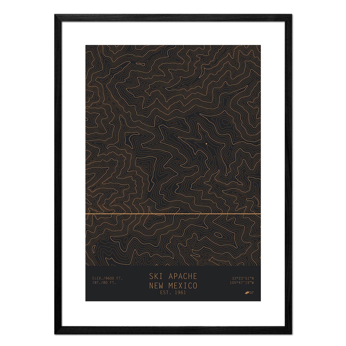 Ski Apache, New Mexico - Muir Way - TOPO Series