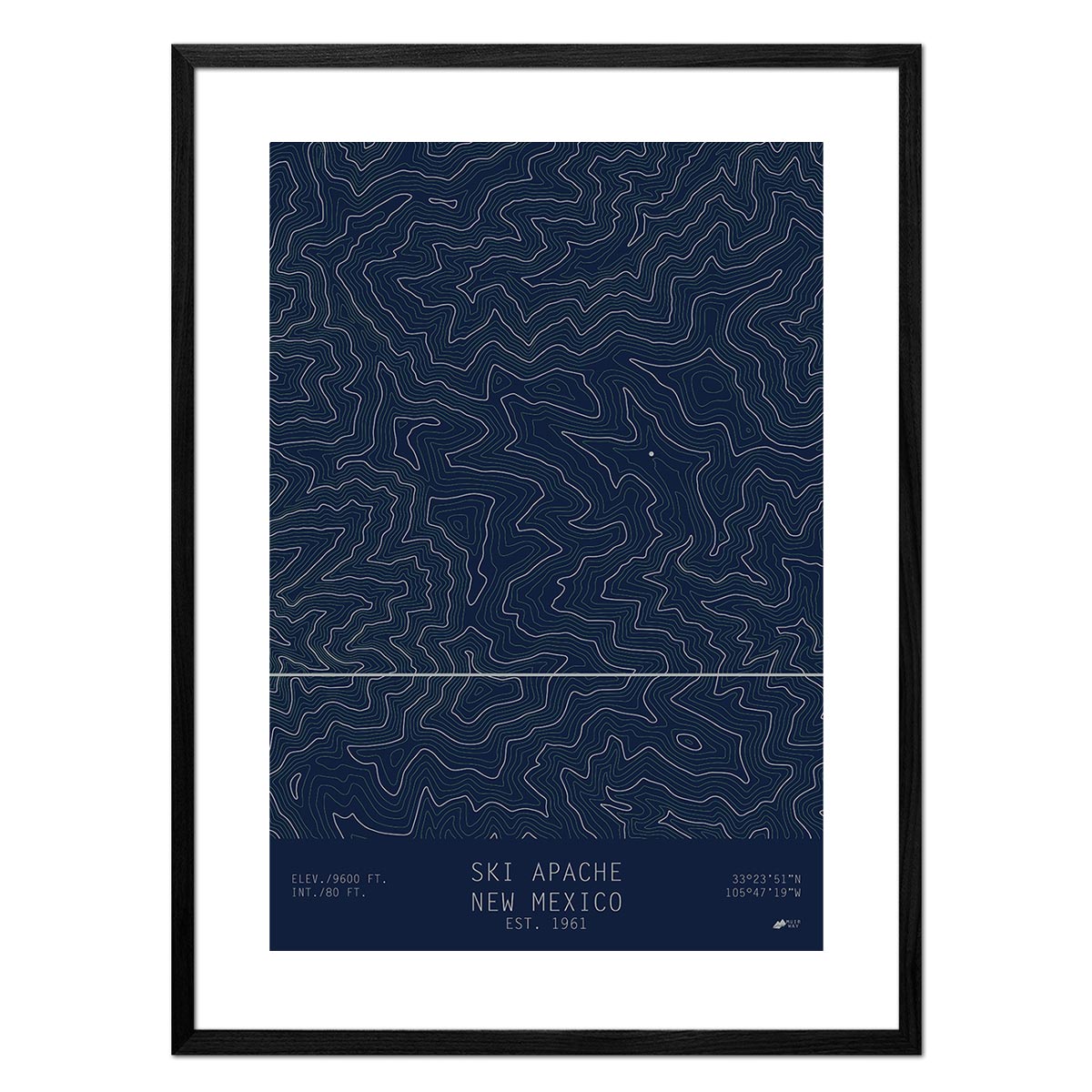 Ski Apache, New Mexico - Muir Way - TOPO Series