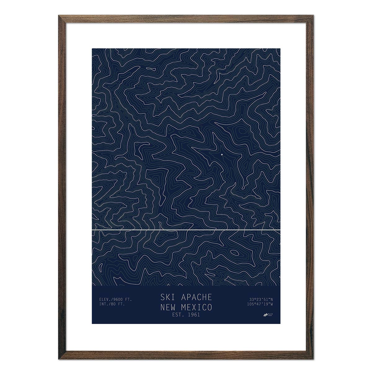Ski Apache, New Mexico - Muir Way - TOPO Series