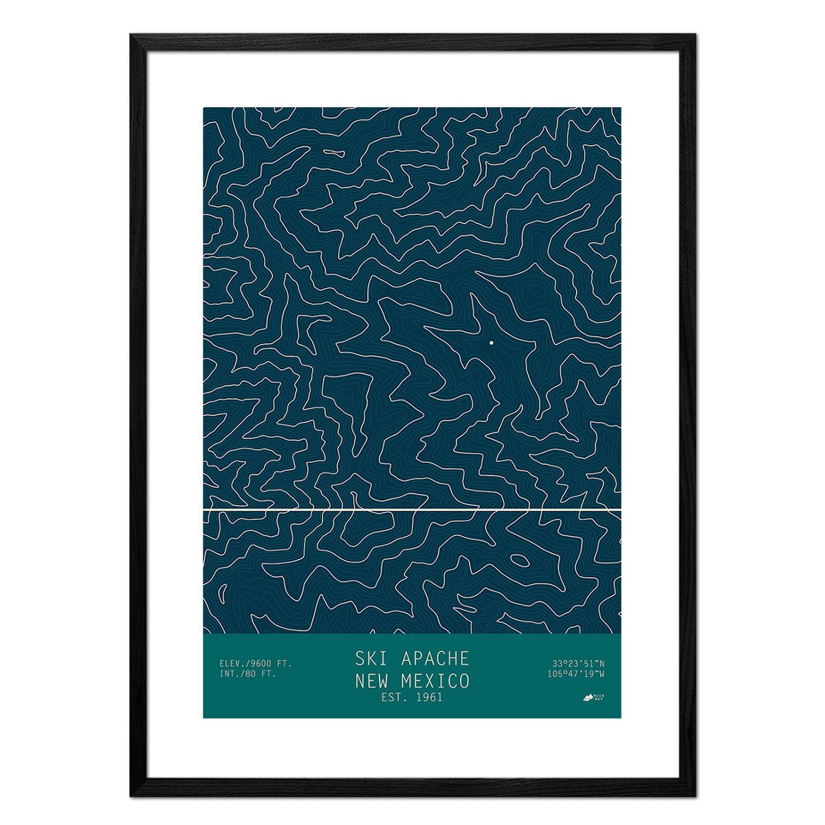 Ski Apache, New Mexico - Muir Way - TOPO Series