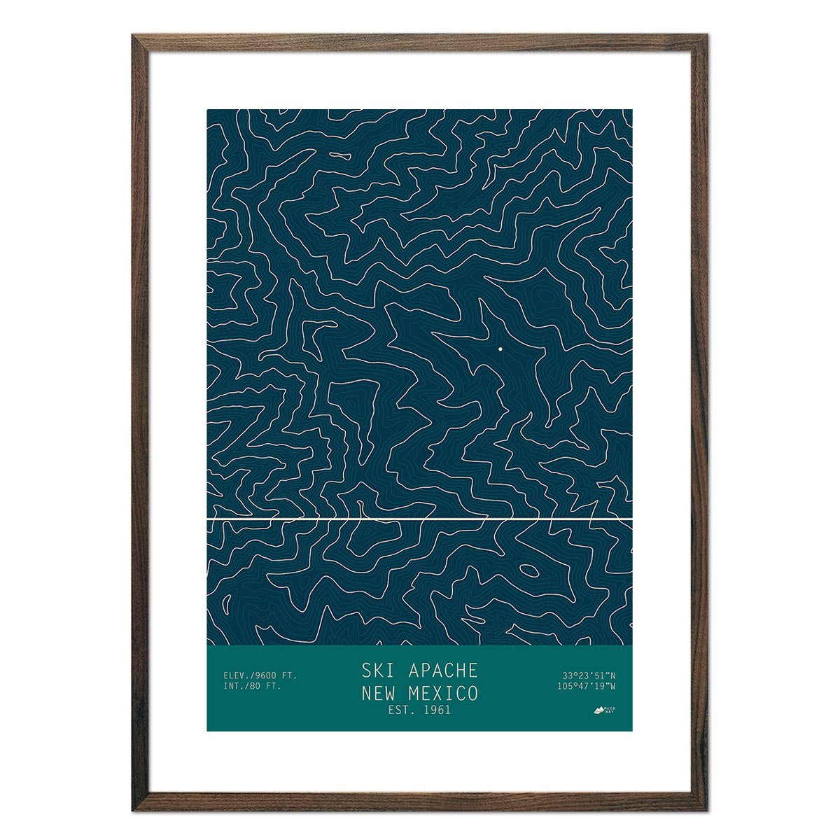 Ski Apache, New Mexico - Muir Way - TOPO Series