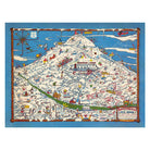 Skisterical Map of Mt Hood Recreational Area 1939 - Muir Way - Vintage Map