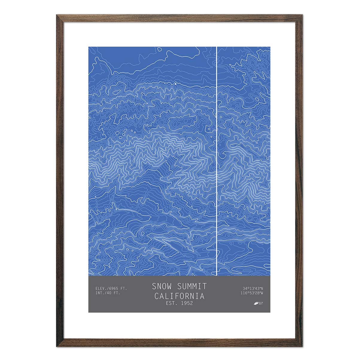 Snow Summit, California - Muir Way - TOPO Series