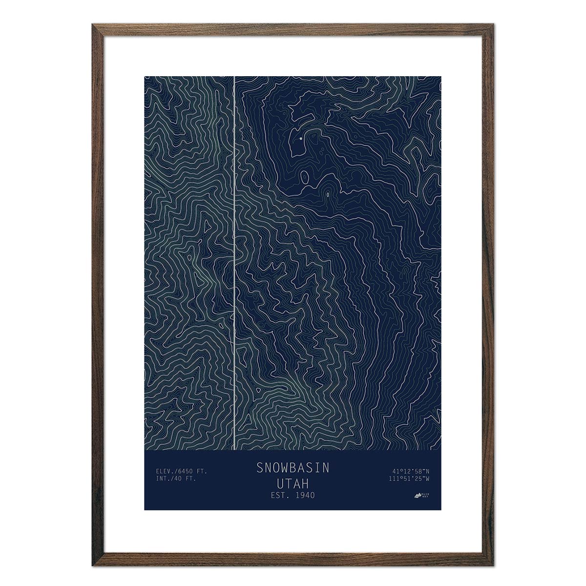 Snowbasin, Utah - Muir Way - TOPO Series