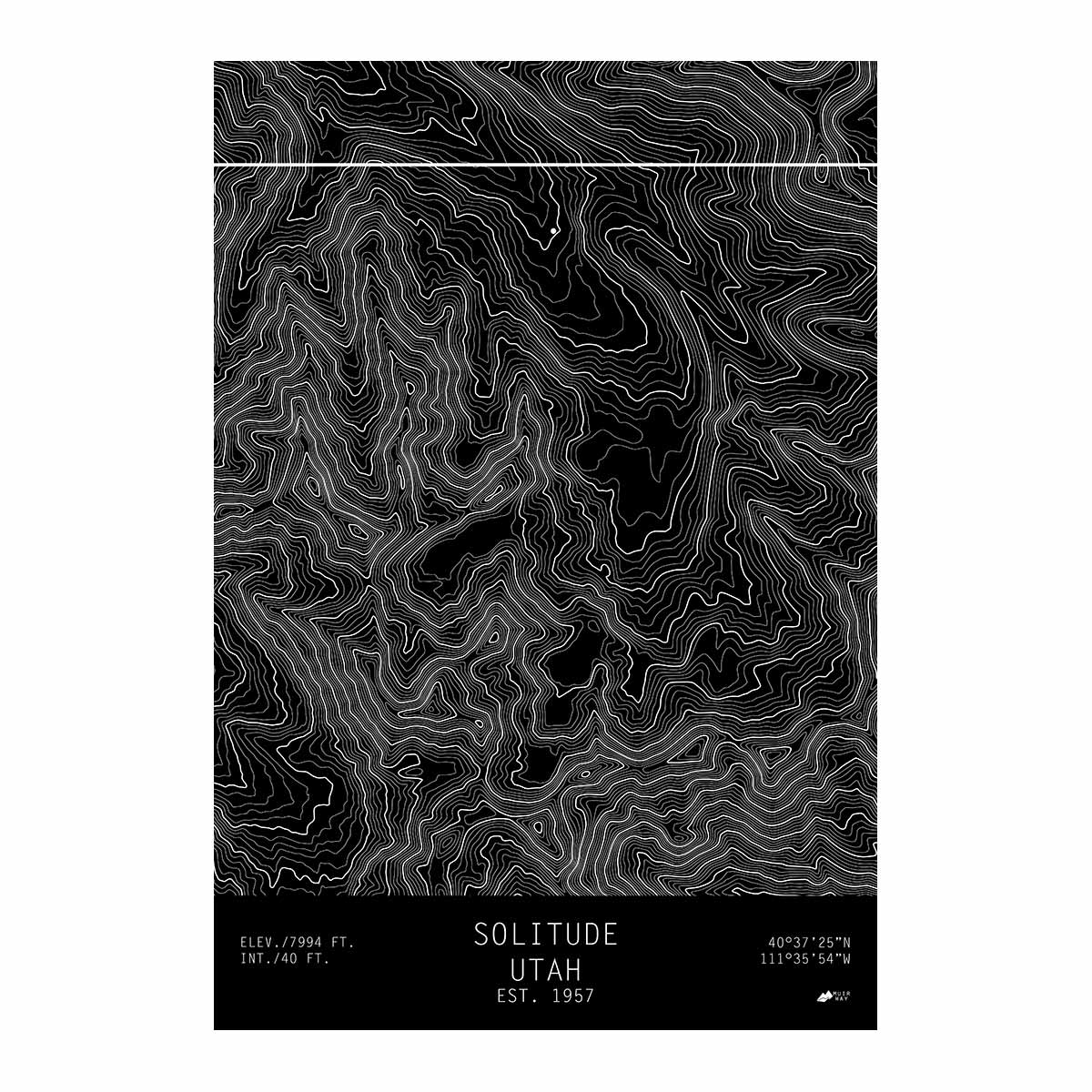Solitude, Utah - Muir Way - TOPO Series