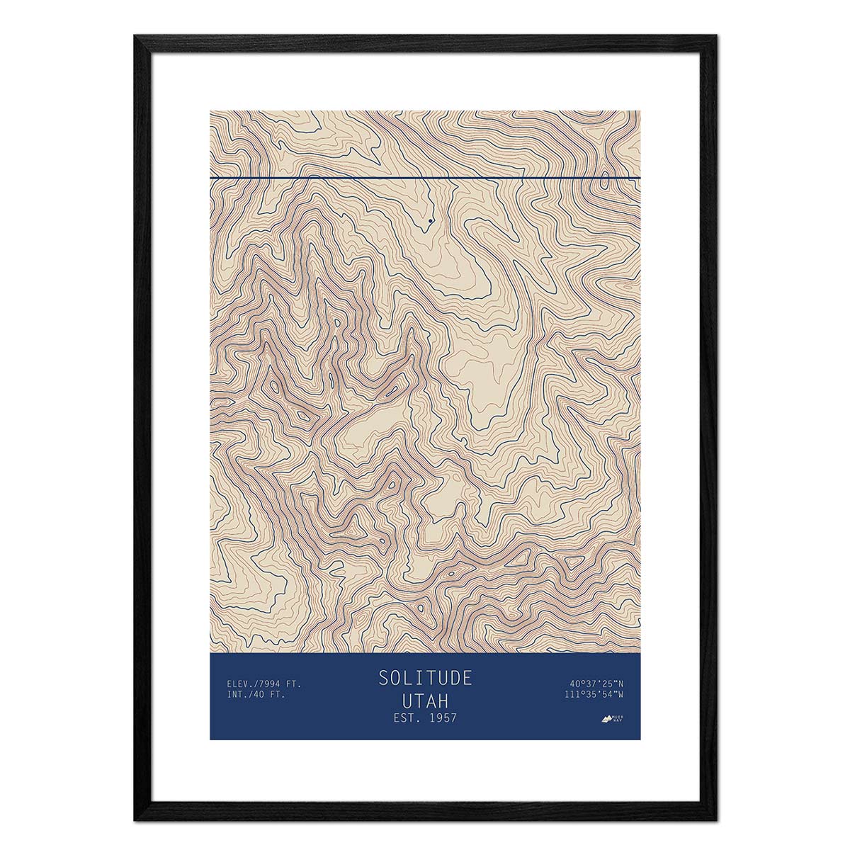 Solitude, Utah - Muir Way - TOPO Series
