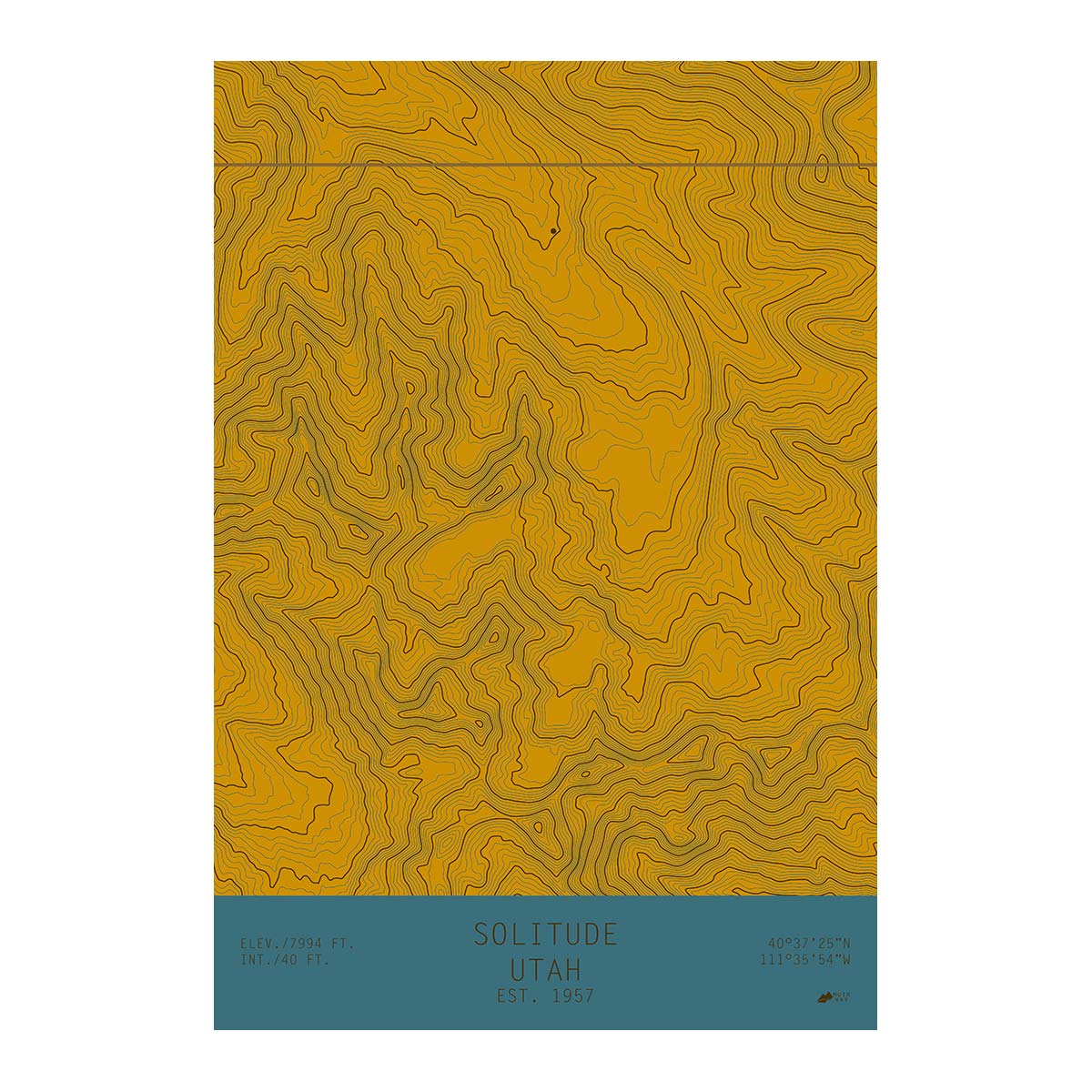 Solitude, Utah - Muir Way - TOPO Series