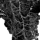 Souris - Red - Rainy Regional Hydrological Map - Muir Way - Hydrology