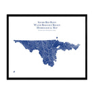 Souris - Red - Rainy Regional Hydrological Map - Muir Way - Hydrology