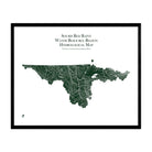 Souris - Red - Rainy Regional Hydrological Map - Muir Way - Hydrology