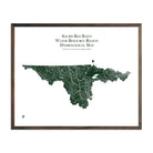 Souris - Red - Rainy Regional Hydrological Map - Muir Way - Hydrology
