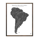 Hydrological Map of South America - Muir Way - Hydrology