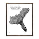 South Atlantic - Gulf Regional Hydrological Map - Muir Way - Hydrology