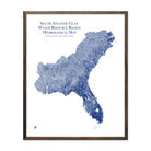 South Atlantic - Gulf Regional Hydrological Map - Muir Way - Hydrology