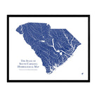 South Carolina Hydrological Map - Muir Way - Hydrology