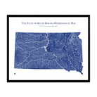 South Dakota Hydrological Map - Muir Way - Hydrology