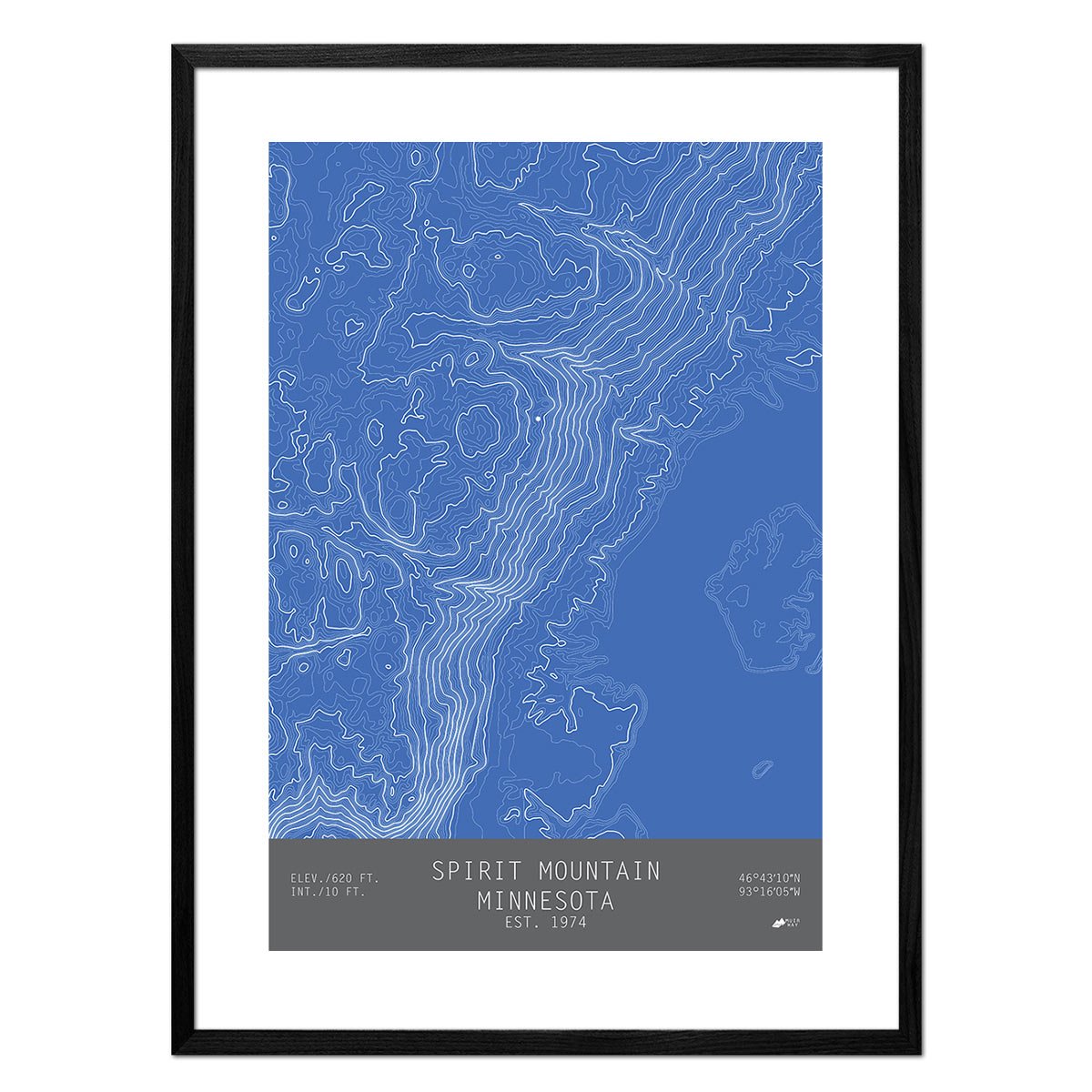 Spirit Mountain, Minnesota - Muir Way - TOPO Series