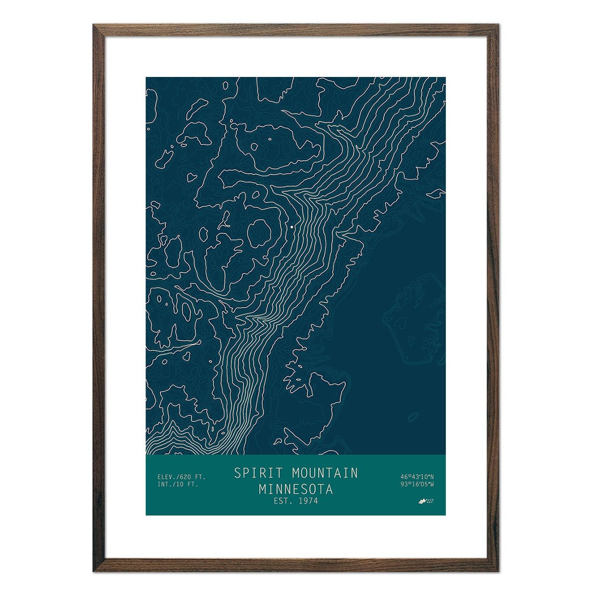 Spirit Mountain, Minnesota - Muir Way - TOPO Series