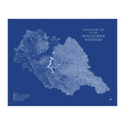 Spokane Watershed Map - Muir Way - Range Series