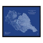 Spokane Watershed Map - Muir Way - Range Series