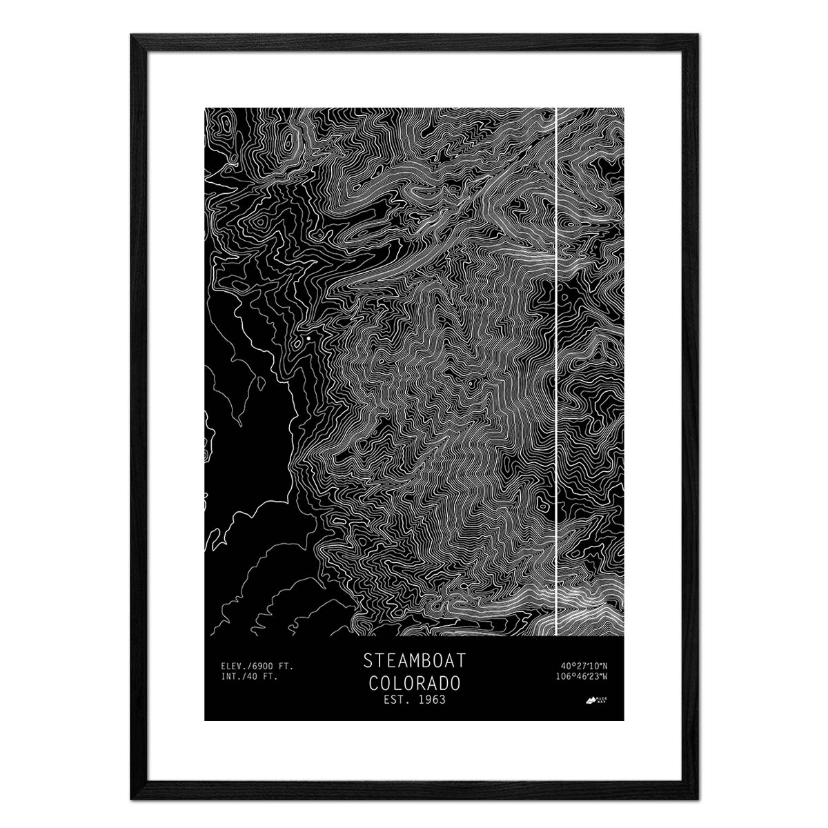 Steamboat, Colorado - Muir Way - TOPO Series