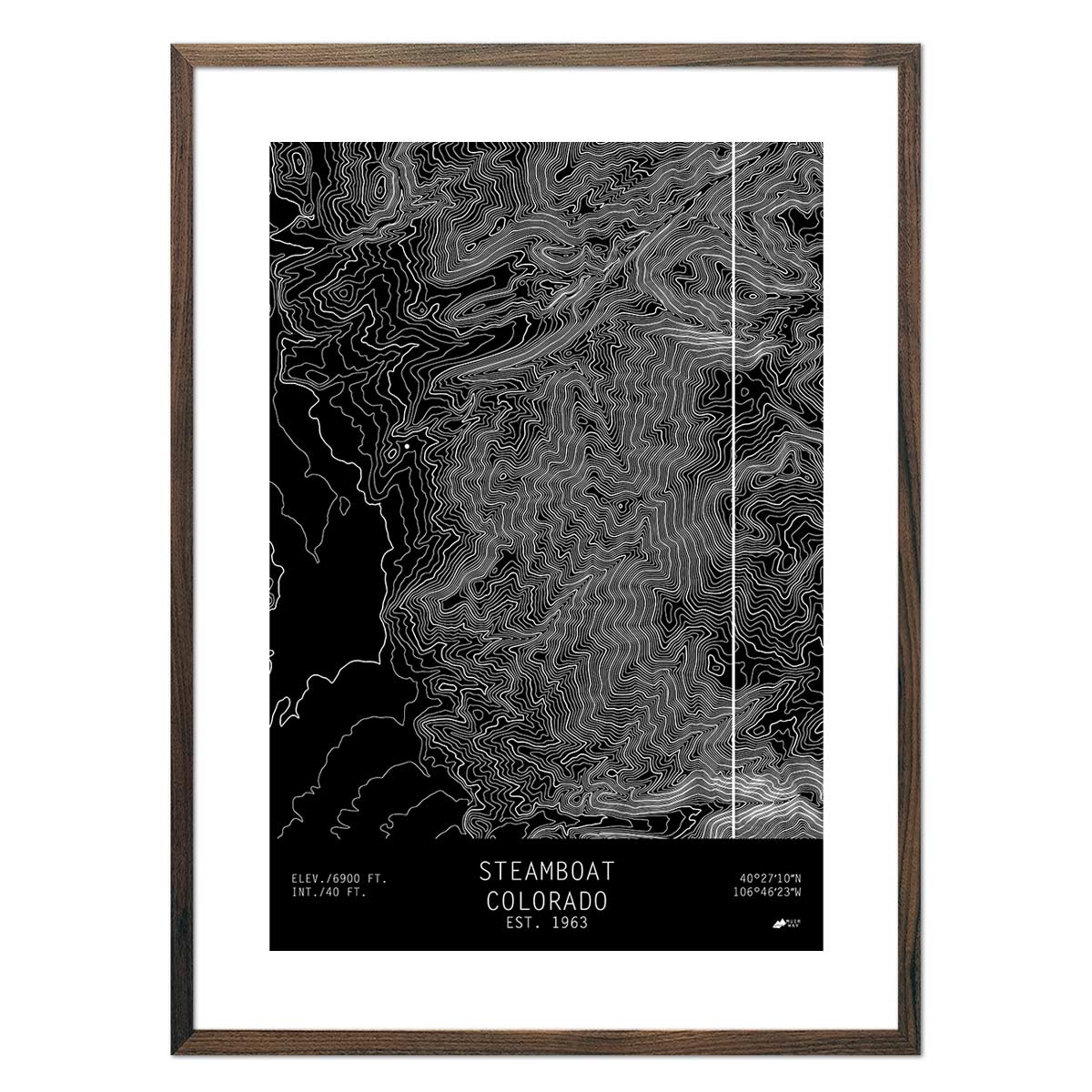 Steamboat, Colorado - Muir Way - TOPO Series